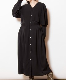 OSMOSIS | シフォンレイヤードワンピース(ワンピース)