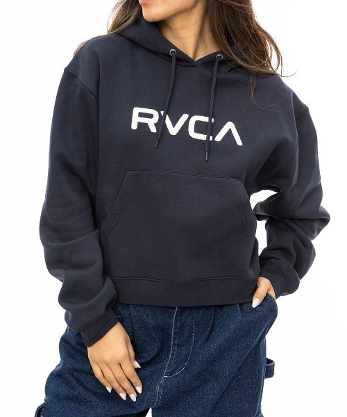 RVCA(ルーカ)の「【RVCA/ルーカ】24AW BIG RVCA HOODIE/ロゴプルオーバーパーカー・フーディー(パーカー・レディース・ホワイト/サンドベージュ/ブラック系その他/ブラック・MEDIUM/SMALL)」の3枚目の写真
