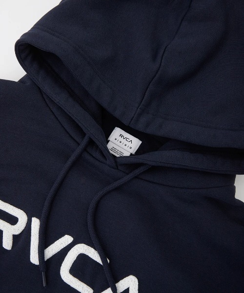 RVCA(ルーカ)の「【RVCA/ルーカ】24AW BIG RVCA HOODIE/ロゴプルオーバーパーカー・フーディー(パーカー・レディース・ホワイト/サンドベージュ/ブラック系その他/ブラック・MEDIUM/SMALL)」の12枚目の写真