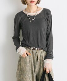 w closet | シアーレイヤードカットソー(Tシャツ/カットソー)