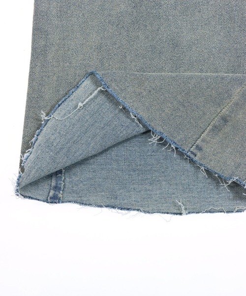 ANAP（アナップ）の「レースアップ フレア デニム サロペット（サロペット/オーバーオール・レディース・ブラック/ブルー・M/S）」の18枚目の写真