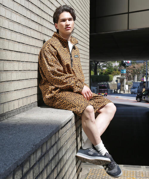 MANASTASH(マナスタッシュ)の「MANASTASH/マナスタッシュ/HEMP TWILL SHORT LEOPARD(その他パンツ・メンズ・ブラック/ブラウン・L/M/S/XL)」の6枚目の写真