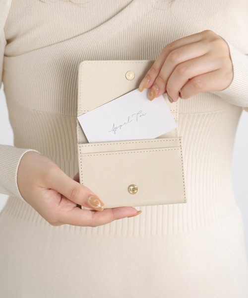 ALTROSE（アルトローズ）の「シンプル ベーシック カードケース 名刺ケース 名刺入れ マーブル クロコ シンシア（名刺入れ・レディース・ブラック系/グレイッシュベージュ/ブラック/ベージュ系/ピンク・FREE）」の13枚目の写真