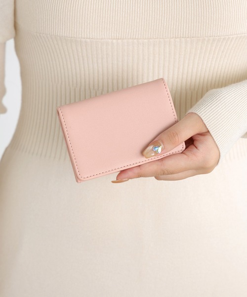 ALTROSE（アルトローズ）の「シンプル ベーシック カードケース 名刺ケース 名刺入れ マーブル クロコ シンシア（名刺入れ・レディース・ブラック系/グレイッシュベージュ/ブラック/ベージュ系/ピンク・FREE）」の14枚目の写真