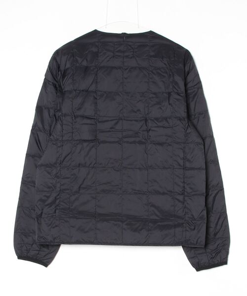 TAION(タイオン)の「【TAION】CREW NECK BUTTON DOWN JKT(ダウンジャケット/コート・メンズ・ブラック/ダークオリーブ/タイガーカモ・MEDIUM/LARGE/X-LARGE)」の5枚目の写真