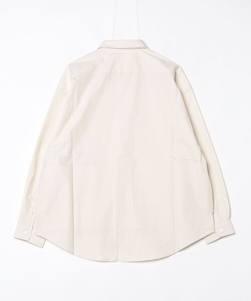 ADAM PATEK(アダムパテック)の「【ADAMPATEK/アダムパテック】James Fabric typewriter shirt タイプライターシャツ(シャツ/ブラウス・メンズ・ベージュ/ホワイト/ブラック・1/2)」の9枚目の写真