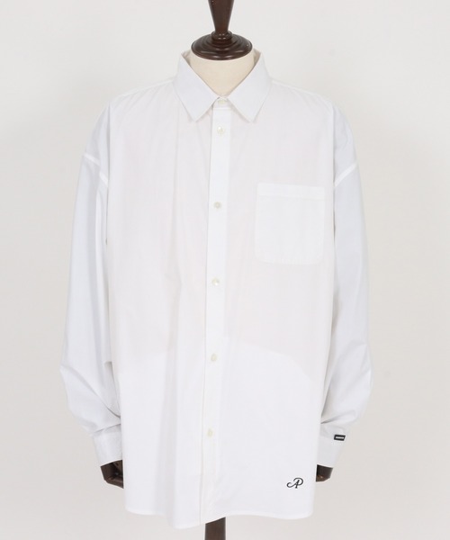 ADAM PATEK(アダムパテック)の「【ADAMPATEK/アダムパテック】James Fabric typewriter shirt タイプライターシャツ(シャツ/ブラウス・メンズ・ベージュ/ホワイト/ブラック・1/2)」の14枚目の写真