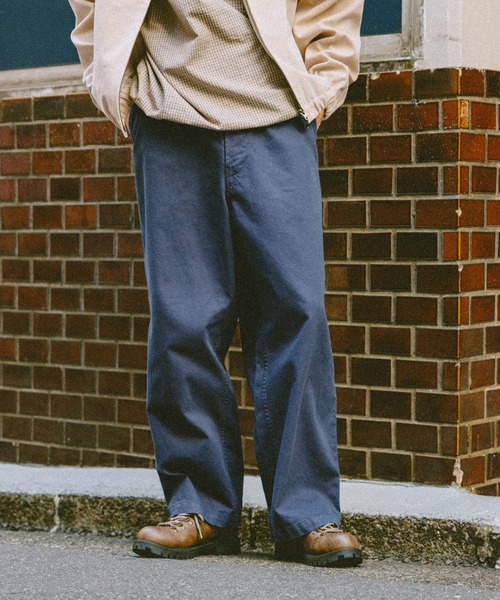 niko and...（ニコアンド）の「フレンチワークパンツ（その他パンツ・メンズ・ベージュ/ブルー・LARGE/MEDIUM）」の2枚目の写真