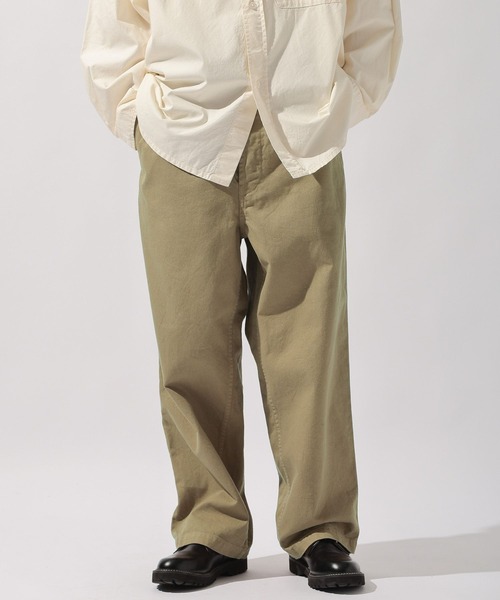niko and...（ニコアンド）の「フレンチワークパンツ（その他パンツ・メンズ・ベージュ/ブルー・LARGE/MEDIUM）」の9枚目の写真
