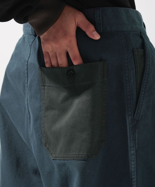 niko and...（ニコアンド）の「フレンチワークパンツ（その他パンツ・メンズ・ベージュ/ブルー・LARGE/MEDIUM）」の5枚目の写真