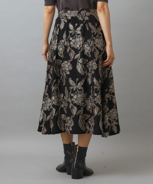 DRESSTERIOR(ドレステリア)の「ジャカードフレアスカート(スカート・レディース・ブラック系3・34/36/38/40)」の7枚目の写真