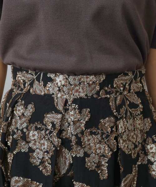 DRESSTERIOR(ドレステリア)の「ジャカードフレアスカート(スカート・レディース・ブラック系3・34/36/38/40)」の8枚目の写真