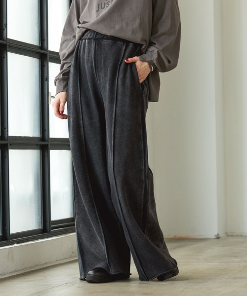 GEORGE'S（ジョージズ）の「シームスウエットパンツ（スウェットパンツ・レディース・グレー/ブルー/ブラック・MEDIUM/SMALL）」の17枚目の写真