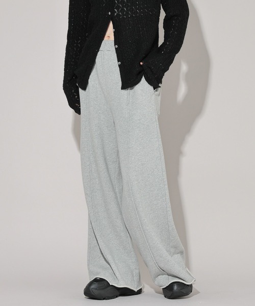 GEORGE'S（ジョージズ）の「シームスウエットパンツ（スウェットパンツ・レディース・グレー/ブルー/ブラック・MEDIUM/SMALL）」の4枚目の写真