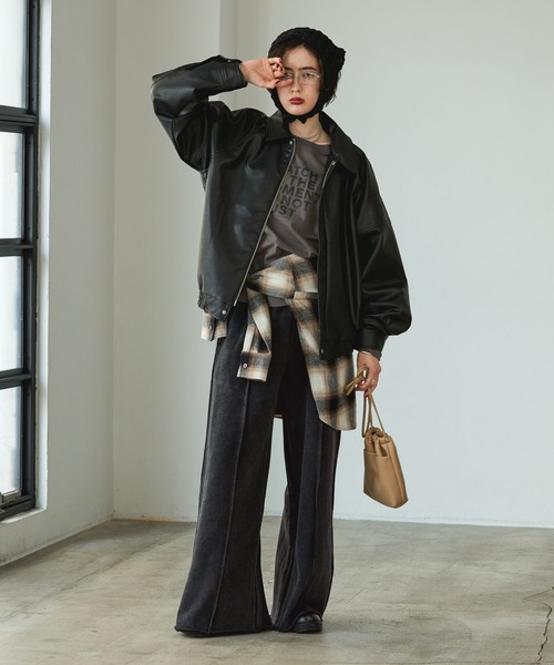 GEORGE'S（ジョージズ）の「シームスウエットパンツ（スウェットパンツ・レディース・グレー/ブルー/ブラック・MEDIUM/SMALL）」の13枚目の写真