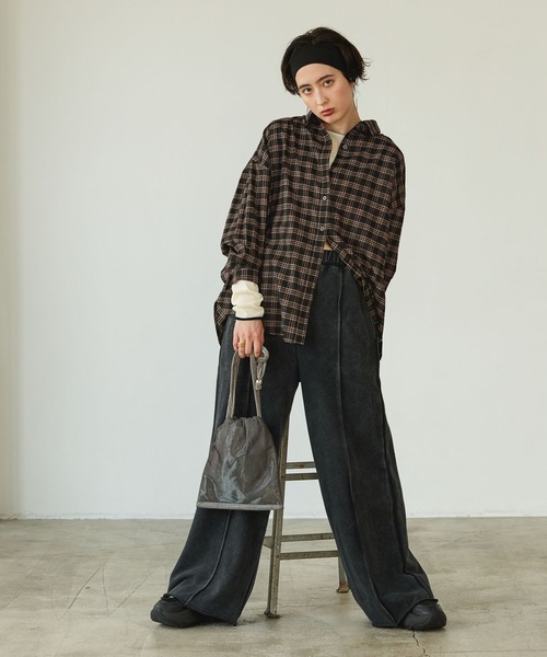 GEORGE'S（ジョージズ）の「シームスウエットパンツ（スウェットパンツ・レディース・グレー/ブルー/ブラック・MEDIUM/SMALL）」の16枚目の写真