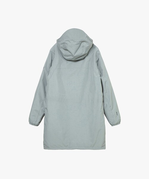 AIGLE(エーグル)の「【RainPack Warm】透湿防水 レインパックウォーム ロングジャケット(ダウンジャケット/コート・レディース・ブラック/アイボリー/ブルーグレー/モスグリーン/ダークネイビー・M/S/L)」の11枚目の写真