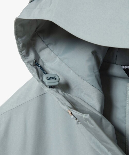 AIGLE(エーグル)の「【RainPack Warm】透湿防水 レインパックウォーム ロングジャケット(ダウンジャケット/コート・レディース・ブラック/アイボリー/ブルーグレー/モスグリーン/ダークネイビー・M/S/L)」の14枚目の写真