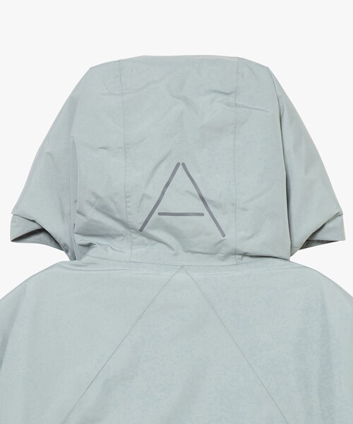 AIGLE(エーグル)の「【RainPack Warm】透湿防水 レインパックウォーム ロングジャケット(ダウンジャケット/コート・レディース・ブラック/アイボリー/ブルーグレー/モスグリーン/ダークネイビー・M/S/L)」の16枚目の写真