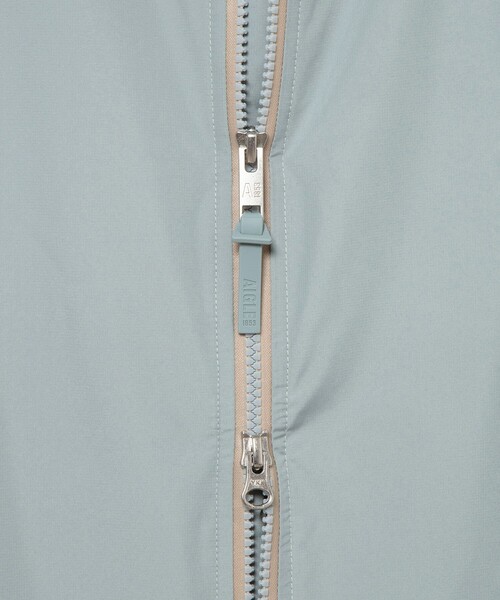 AIGLE(エーグル)の「【RainPack Warm】透湿防水 レインパックウォーム ロングジャケット(ダウンジャケット/コート・レディース・ブラック/アイボリー/ブルーグレー/モスグリーン/ダークネイビー・M/S/L)」の17枚目の写真