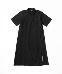 [L's]SHORT SLEEVE SKIPPER OP SEERSUCKER/ショートスリーブスキッパーワンピース シアサッカー