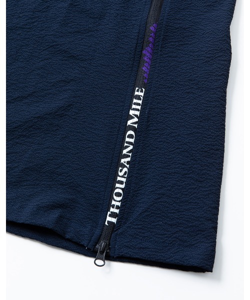 THOUSAND MILE（サウザンドマイル）の「[L's]SHORT SLEEVE SKIPPER OP SEERSUCKER/ショートスリーブスキッパーワンピース シアサッカー（ワンピース・レディース・ブラック/ブラウン/ネイビー/イエロー・FREE）」の8枚目の写真