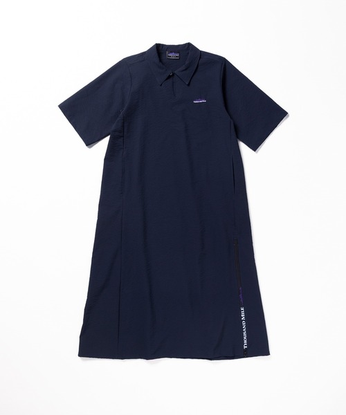 THOUSAND MILE（サウザンドマイル）の「[L's]SHORT SLEEVE SKIPPER OP SEERSUCKER/ショートスリーブスキッパーワンピース シアサッカー（ワンピース・レディース・ブラック/ブラウン/ネイビー/イエロー・FREE）」の22枚目の写真