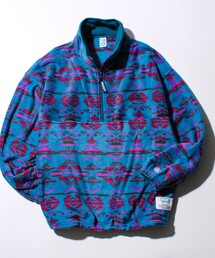 DISCUS（ディスカス）の「【DISCUS】UNISEX フリースパイピング配色 ハーフZIPプルオーバー（スウェット・メンズ）」