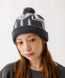 PENDLETON（ペンドルトン）の「【PENDLETON / ペンドルトン】PDT-HARDING WATCH / リバーシブル/ハーディング柄 /ニットワッチキャップ（ニットキャップ/ビーニー）」