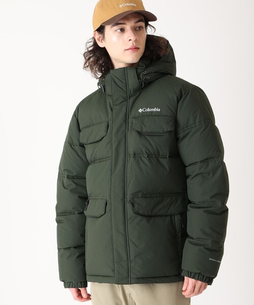 撥水 防寒 Columbia／メンズ ランドローマー パファー ジャケット