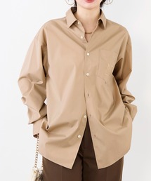 【マイカアンドディール】　大人気♡パールホワイトシャツ BLOUSE | MICA&DEAL ONLINE STORE