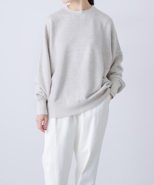 【新品タグ付き】コットンリヨセルスウェットプルオーバー コットンリヨセルスウェットプルオーバー（スウェット）｜かぐれ