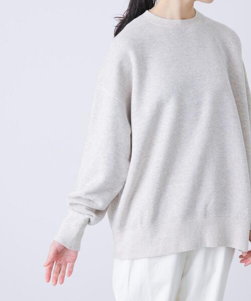 コットンリヨセルスウェットプルオーバー（スウェット）｜かぐれ