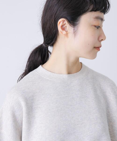 かぐれ（カグレ）の「コットンリヨセルスウェットプルオーバー（スウェット・レディース・ライトグレー/チャコールグレー/ネイビー・FREE）」の18枚目の写真