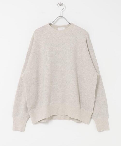かぐれ（カグレ）の「コットンリヨセルスウェットプルオーバー（スウェット・レディース・ライトグレー/チャコールグレー/ネイビー・FREE）」の19枚目の写真