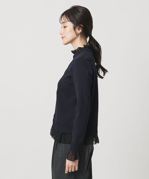 4WAY シフォン カーディガン ‐ウォッシャブル UNITED ARROWS｜4WAY シフォン カーディガン -ウォッシャブル