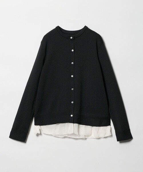 UNITED ARROWS & SONS 無地ブラック カーディガン UNITED ARROWS & SONS by DAISUKE OBANA カーディガン 「UNITED