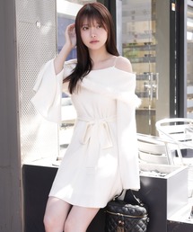 M me eme オフショルファープリーツワンピース M me eme オフショルファープリーツワンピース ONE PIECE – M me eme