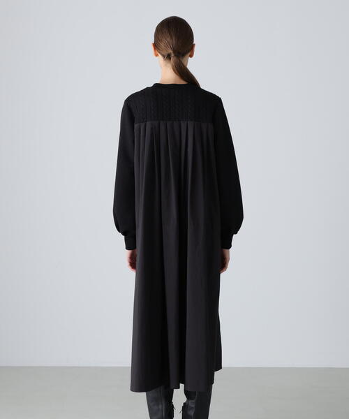 ADORE(アドーア)の「◆ジャガードジャージーワンピース(ワンピース・レディース・ブラック/ホワイト・38)」の7枚目の写真
