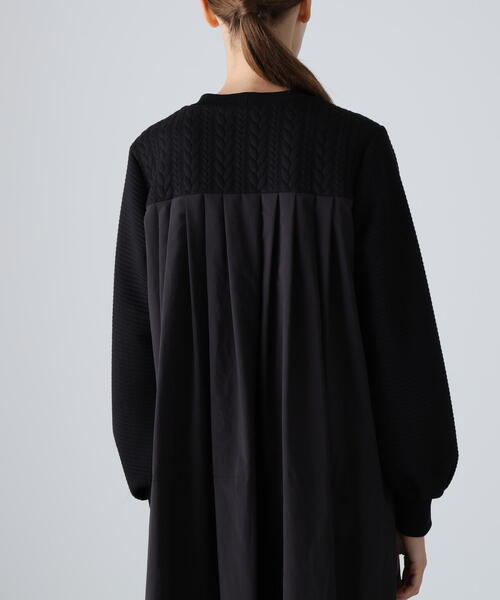 ADORE(アドーア)の「◆ジャガードジャージーワンピース(ワンピース・レディース・ブラック/ホワイト・38)」の11枚目の写真