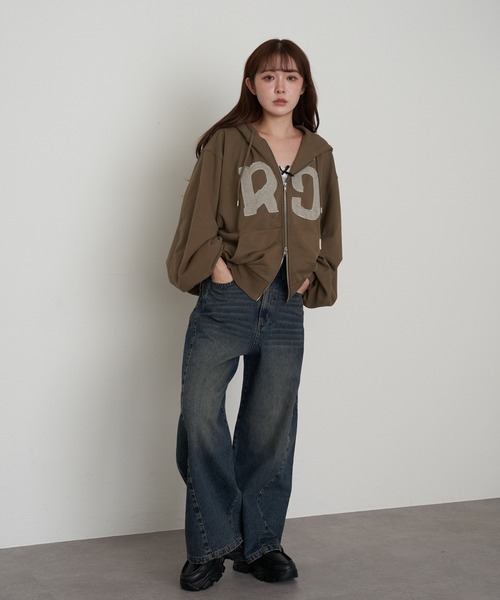 RAY CASSIN（レイカズン）の「スニーカーローファー（ローファー・レディース・ブラウン系その他2/ブラック系その他2・M/S/L）」の14枚目の写真