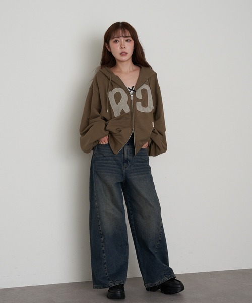 RAY CASSIN（レイカズン）の「スニーカーローファー（ローファー・レディース・ブラウン系その他2/ブラック系その他2・M/S/L）」の16枚目の写真