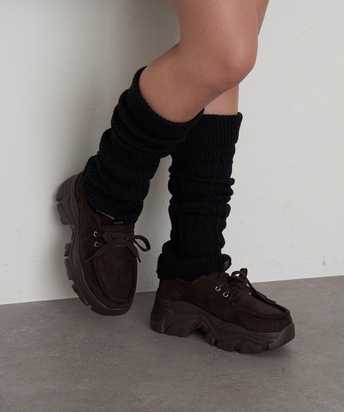 RAY CASSIN（レイカズン）の「スニーカーローファー（ローファー・レディース・ブラウン系その他2/ブラック系その他2・M/S/L）」の21枚目の写真