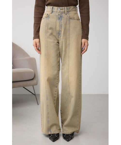 AZUL by moussy（アズールバイマウジー）の「AZUL DENIM ヴィンテージワイドデニム（デニムパンツ・レディース・ライトブルー・SMALL/MEDIUM）」の11枚目の写真