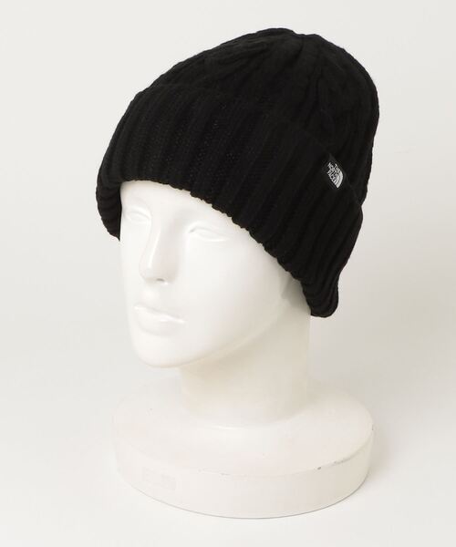 THE NORTH FACE(ザノースフェイス)の「ザ ノース フェイス THE NORTH FACE Cable Beanie_ケーブルビーニー(ニットキャップ/ビーニー・メンズ・ブラック/キャメル/オフホワイト/グレー・フリ-)」の3枚目の写真