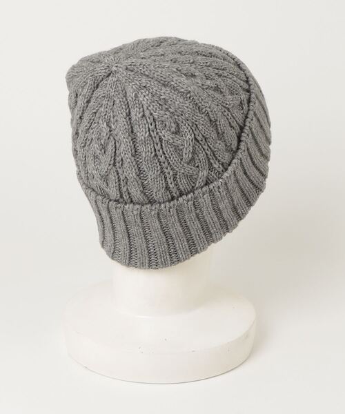 THE NORTH FACE(ザノースフェイス)の「ザ ノース フェイス THE NORTH FACE Cable Beanie_ケーブルビーニー(ニットキャップ/ビーニー・メンズ・ブラック/キャメル/オフホワイト/グレー・フリ-)」の5枚目の写真