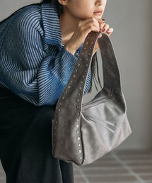 LEPSIM | スタッズソフトバッグ 601367(ハンドバッグ)