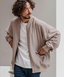 CAMBIO | mj11205-ルーズシルエットボンバーブルゾン(ブルゾン)