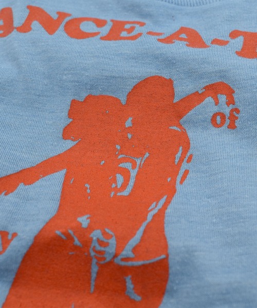 VINTAGE（ヴィンテージ）の「【USED】70’s “DANCE-A-THON” スーベニア Tシャツ（Tシャツ/カットソー・メンズ・ブルー・LARGE）」の3枚目の写真