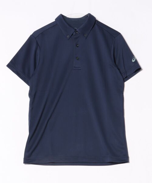 ASICS(アシックス)の「《ASICS》XL BDポロシャツ(ポロシャツ・メンズ・ブラック/ネイビー・S/M/L/XL)」の2枚目の写真
